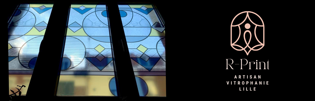 Vitrophanie décorative à Lille 4
