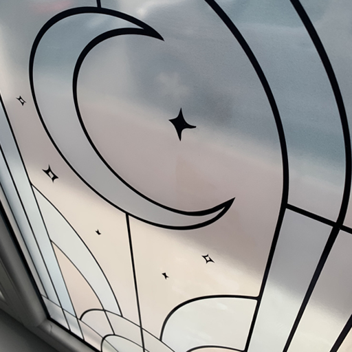 vitrophanie lille art deco